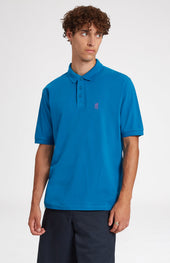 Cotton Heritage Golf Polo Shirt In Lagoon