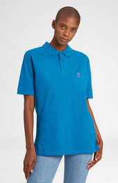 Cotton Heritage Golf Polo Shirt In Lagoon