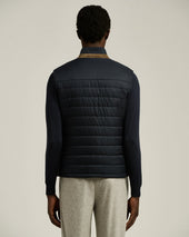 Padded Gilet In Technical Fabric