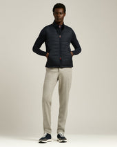 Padded Gilet In Technical Fabric