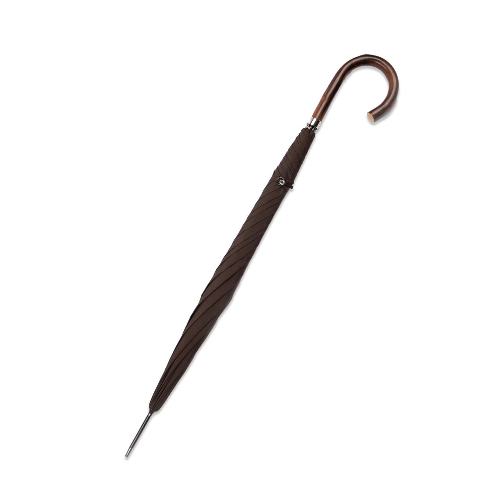 Classic Walking Umbrella In Brown