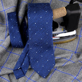 Dotted Shantung Grenadine Bespoke Tie