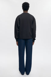 French Terry Sweatshirt in Black