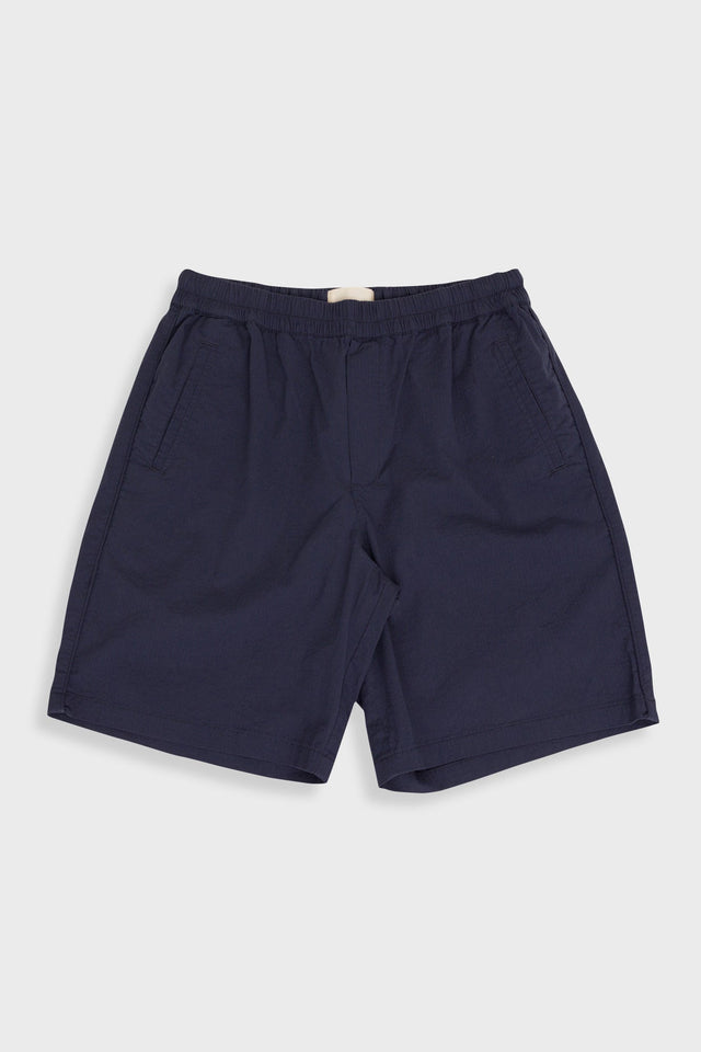Assembly Short - Navy Seersucker SS25