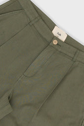 Wide Fit Short Dark Herringbone
