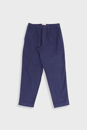 Drawcord Assembly Pant - Soft Navy Cotton Linen