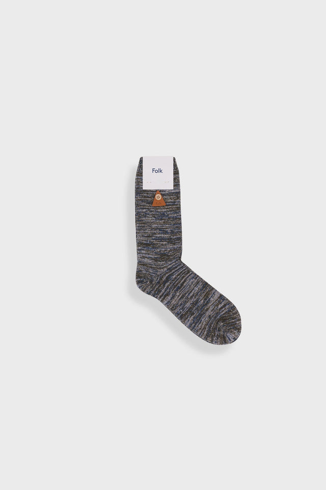 Melange Socks - Dark Sage Mix