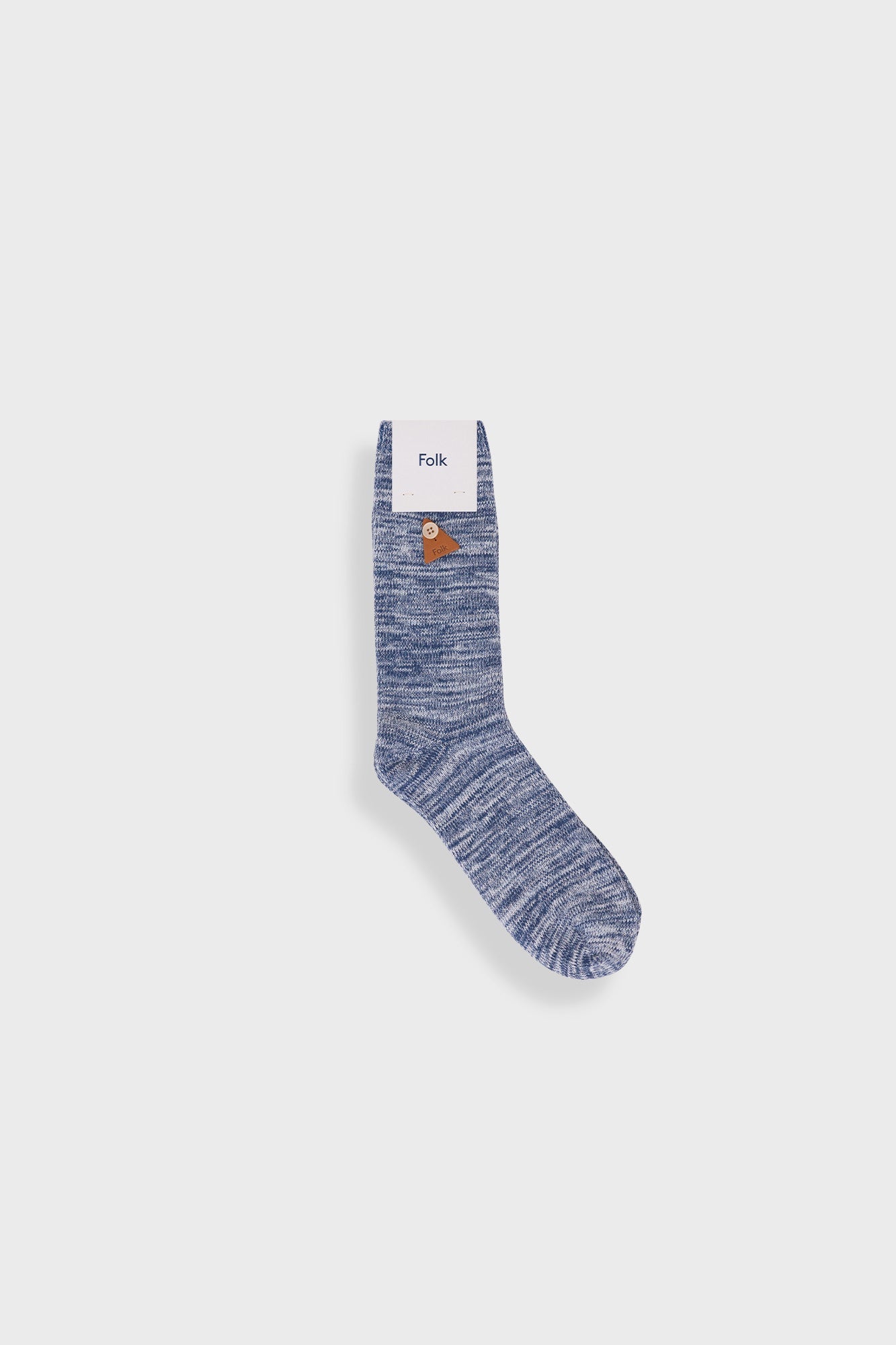 Melange Socks Soft Blue Mix