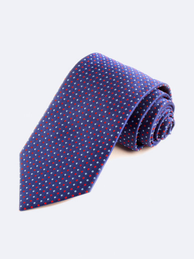 Red on Navy R. D’Oyly Carte Tie
