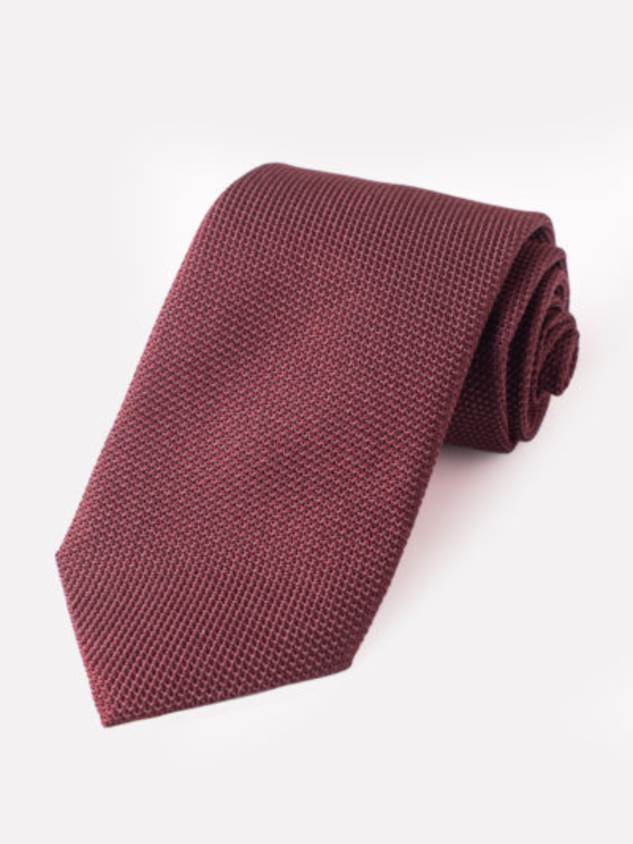 Burgundy Alfonso XIII tie