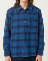 Appalachian Plaid LS - Navy
