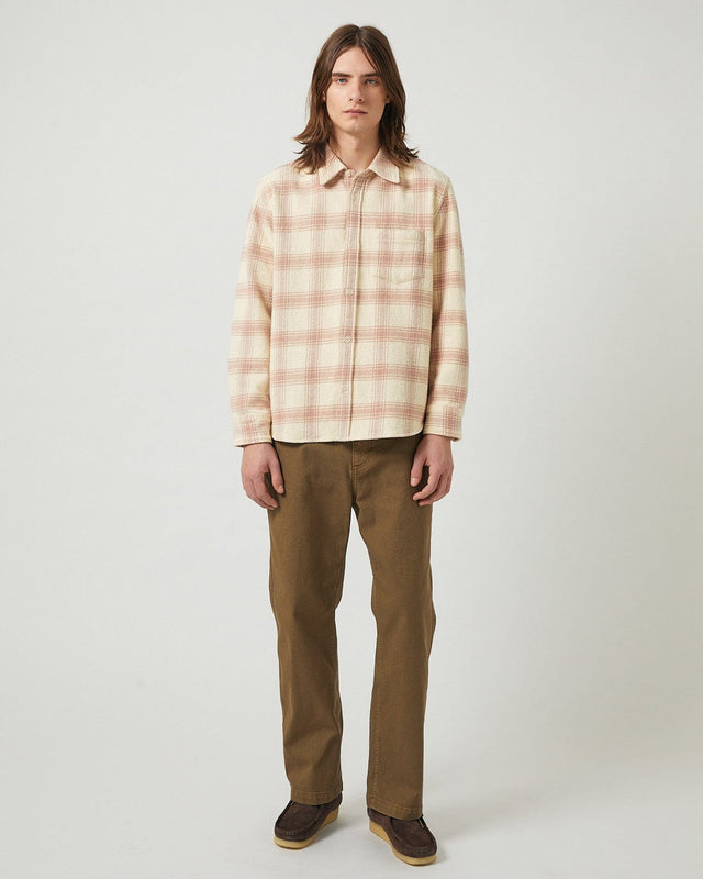 Appalachian Plaid LS - Natural