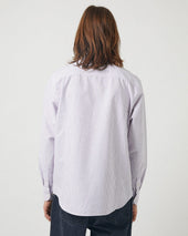 Stripe Oxford LS - Purple