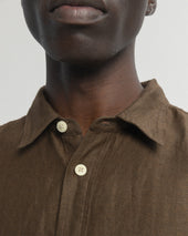 Durette Utility Shirt Coyote Linen Twill