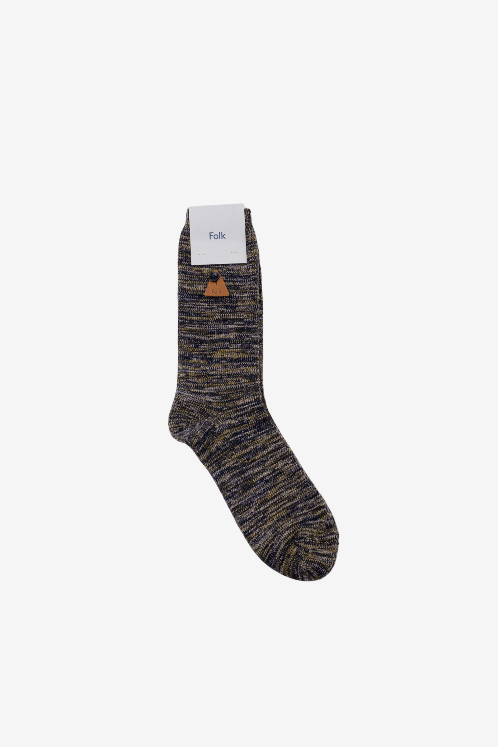 Melange Socks Tan Mix