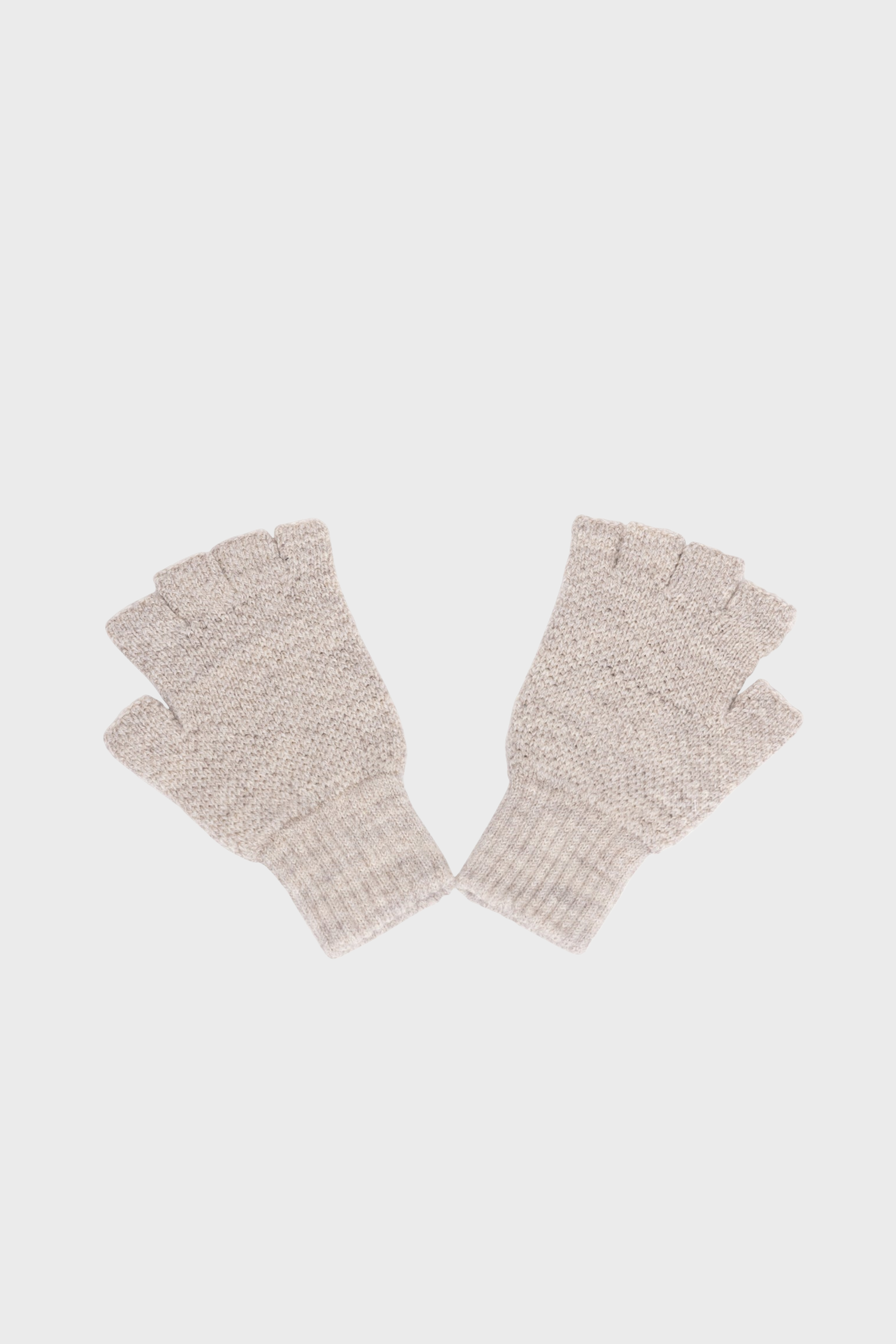 Cuillin Fingerless Gloves Oat