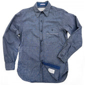 Utility Chambray - Blue - Warehouse - Last One - Size XS