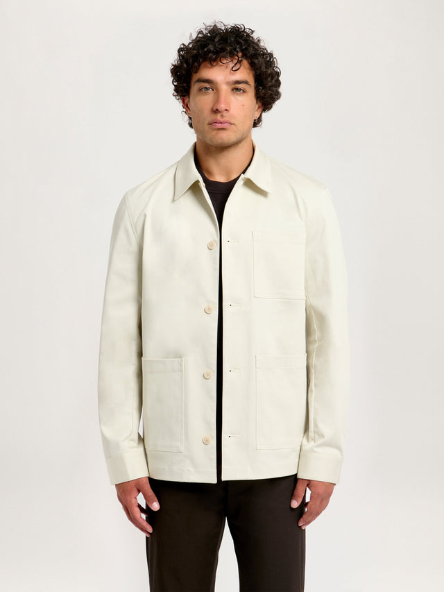 The Utility Jacket || Flint | Stretch Cotton
