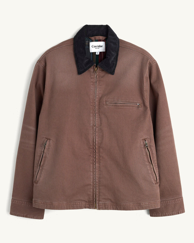 Utility Jacket - Brown