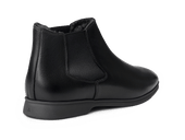 Rover Boots In Grain Calf With Shearling Lining