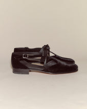 Velvet Theater Shoes - Black