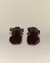 Velvet Theater Shoes - Black