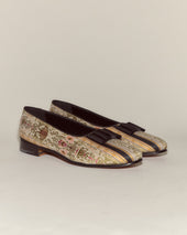 Floret Brocade Opera Pumps