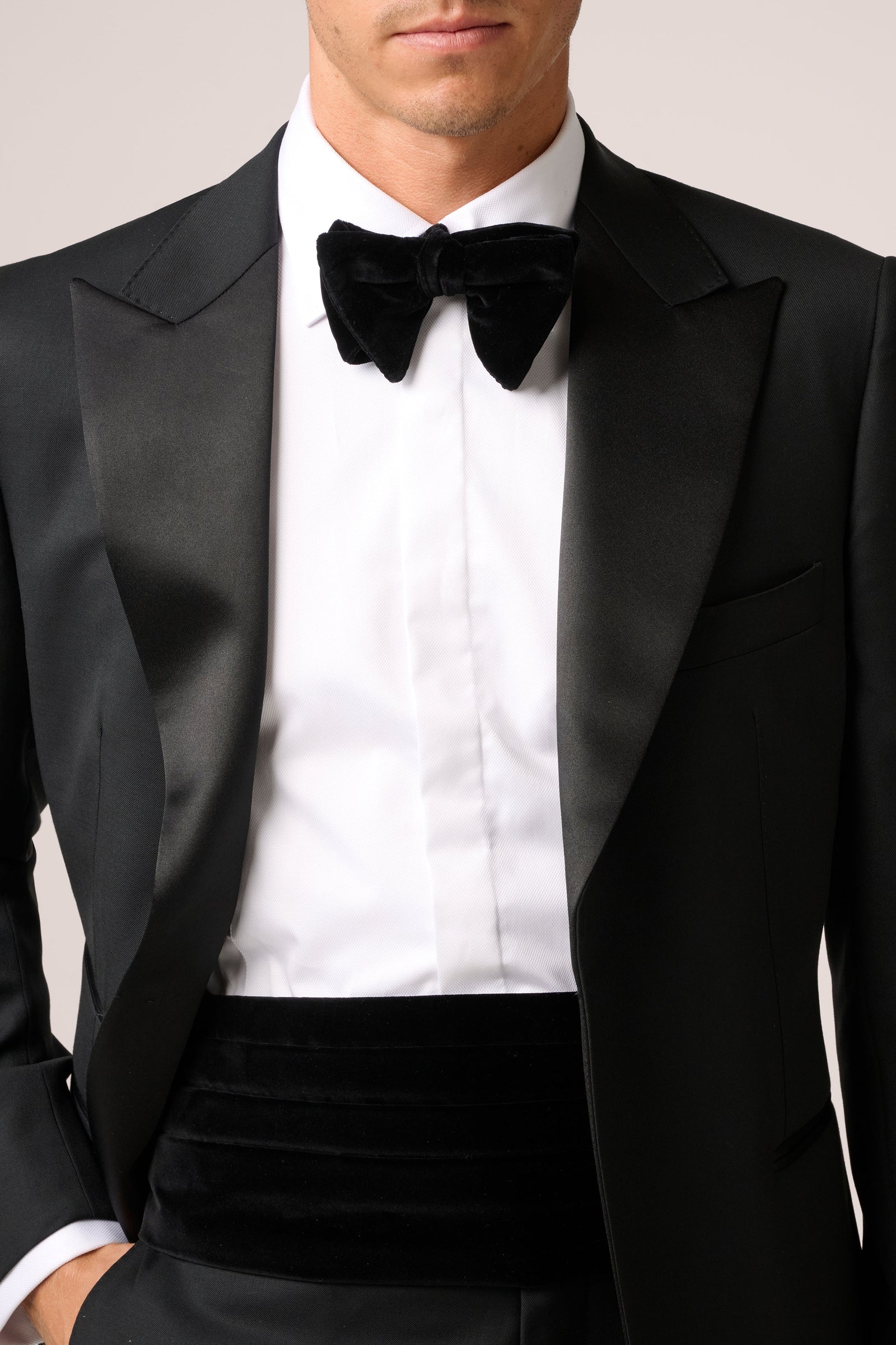 Bow Tie Silk Velvet