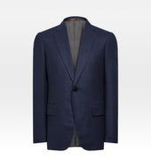 Costume 3 Pi Ces Bleu En Flanelle Motif Prince De Galles