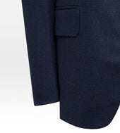 Costume 3 Pi Ces Bleu En Flanelle Motif Prince De Galles