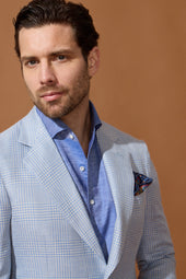 Chemise Bleue En Coton