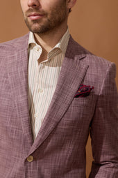 Veste En Coton Laine Et Soie