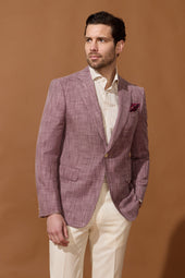 Veste En Coton Laine Et Soie