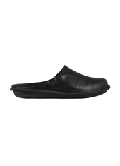 ROMA | Vegetable Tanned Leather Slipper | Preto Black
