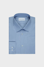 Slim Vichy Shirt With French Collar