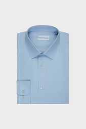 Slim Vichy Shirt With French Collar