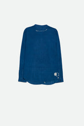 Medium Cotton Shirt Crafted With Shibori Motifs