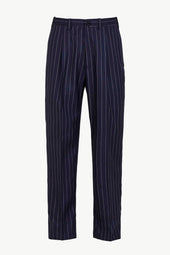 Vito Trousers in Wool Pinstripe