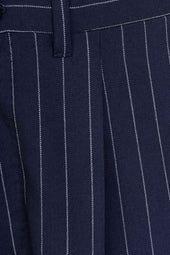 Vito Trousers In Wool Pinstripe