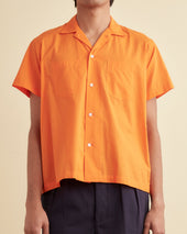 Voile Double Pocket Short Sleeve Shirt