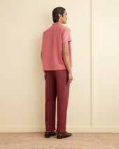 Voile Double Pocket Short Sleeve Shirt
