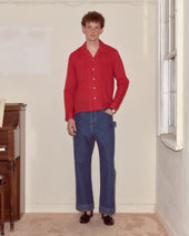 Voile Long Sleeve Shirt - Red