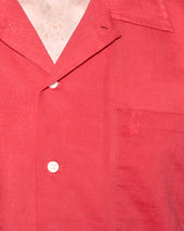 Voile Long Sleeve Shirt - Red