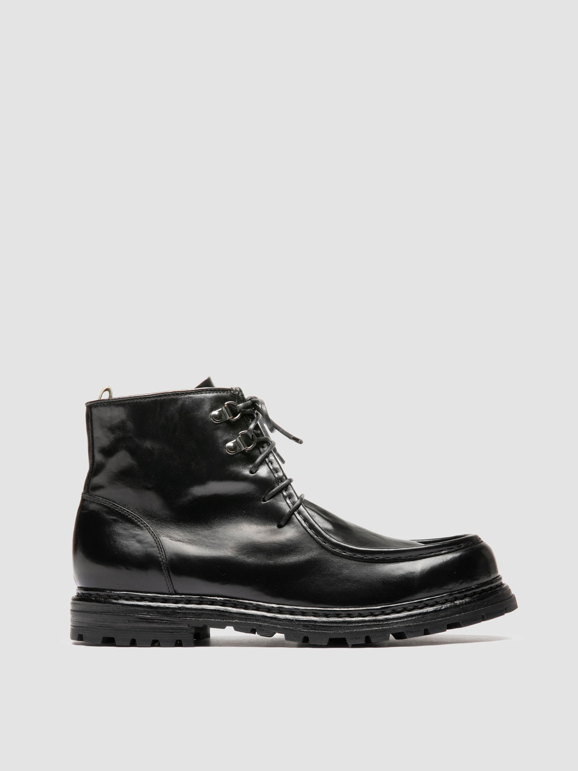Volcov 010 Leather Lace Up Boots