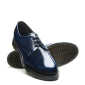 Navy Rub-Off Vegan Gibson Shoe