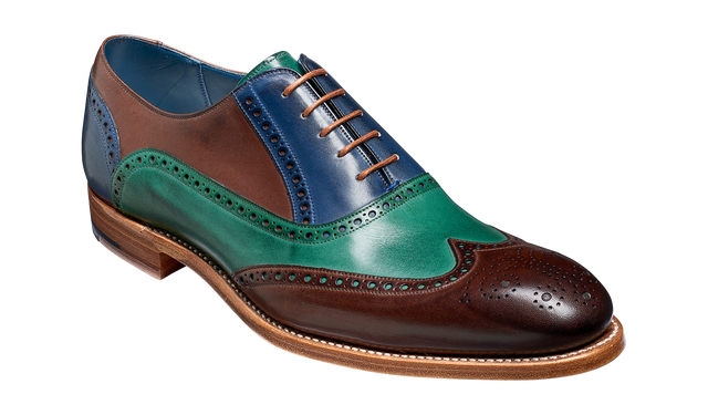 Valiant Multi - Ebony / Green / Blue Hand Painted (Factory Second)