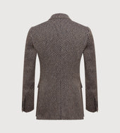 Veste Chevrons En Alpaga M Lang