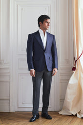 Veste Massimo Chevrons En Laine Et Cachemire
