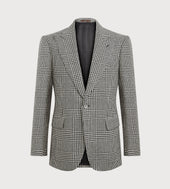 Veste Carreaux En Lin Coton Et Soie
