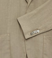 Veste D Structur E Beige En Lin